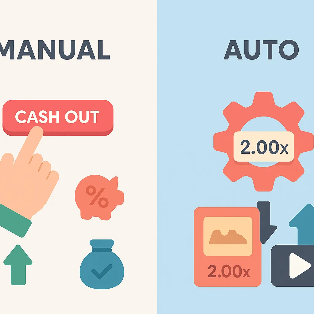 Manual vs Auto Cash Out Comparison