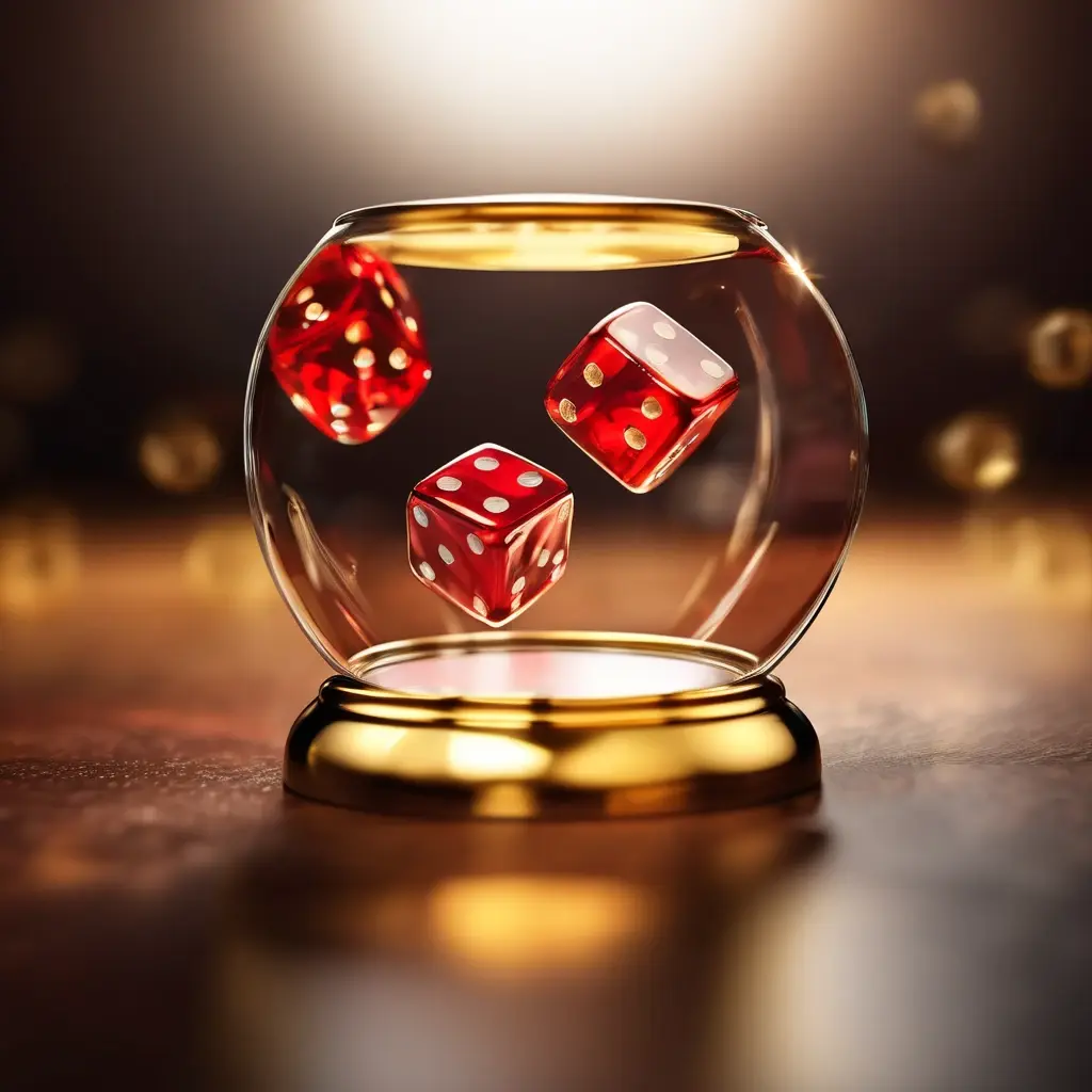 Bac Bo Dice Shaking Closeup