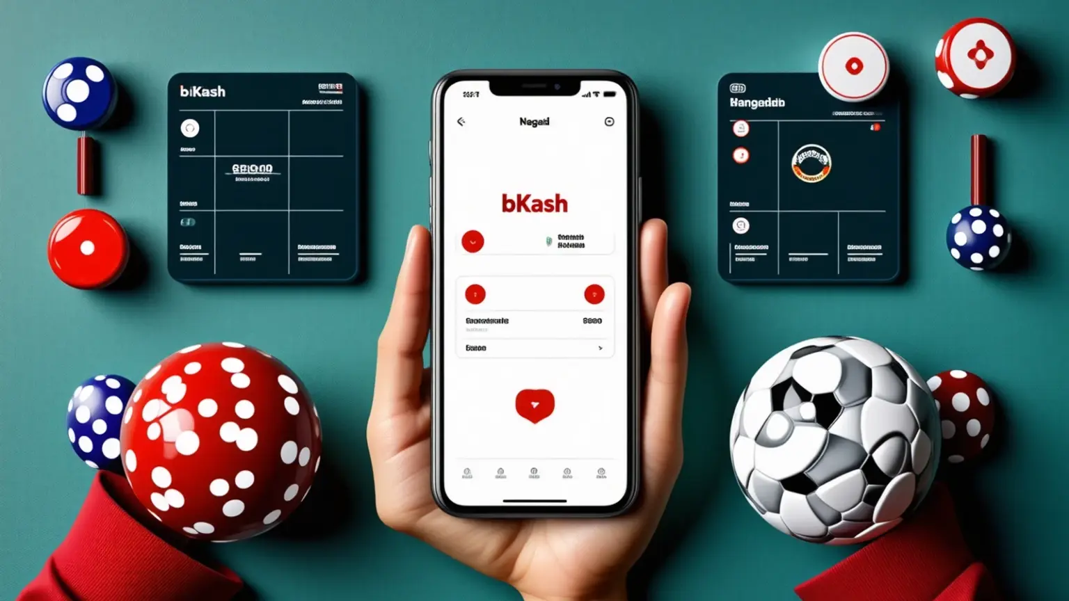 Betting App with bKash Nagad BD guide visual