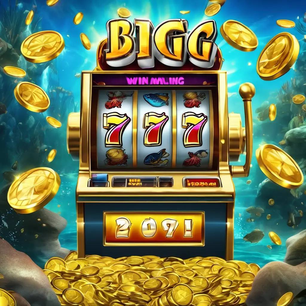 Big win screen on Big Bass Bonanza slot