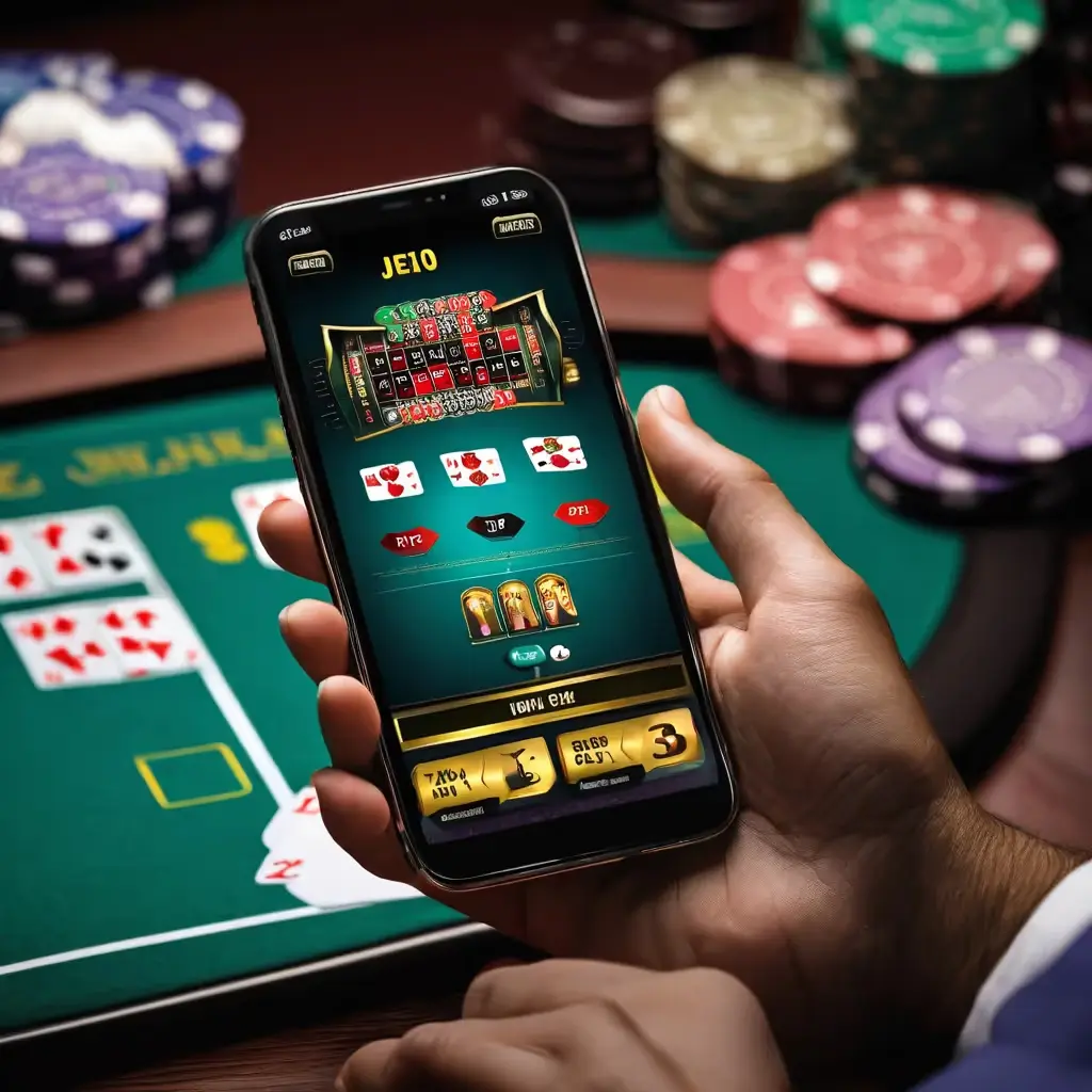 Live Blackjack table interface on Boro Jeet showing betting options and dealer