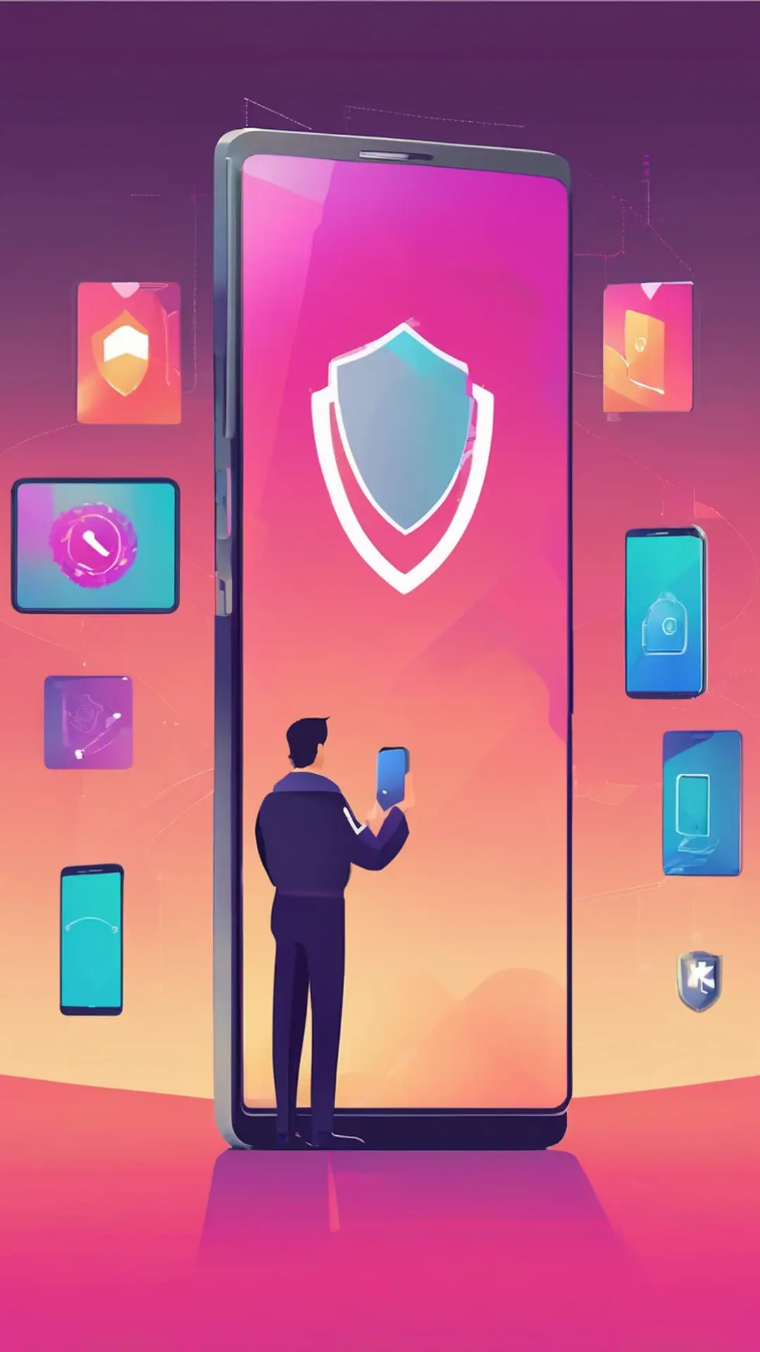 A secure account settings screen representing BoroJeetBD Secure Shared Device Login