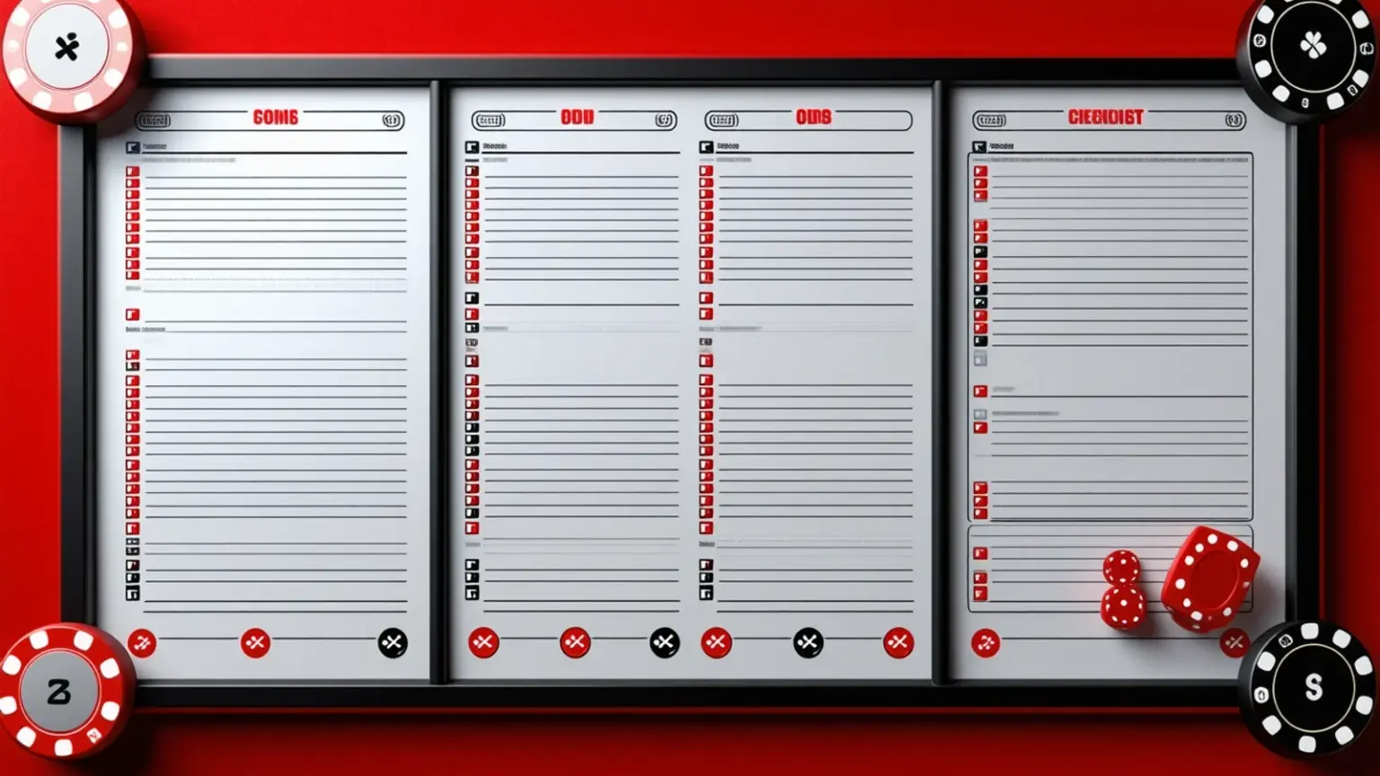 Casino Games List with Pictures BD checklist interface