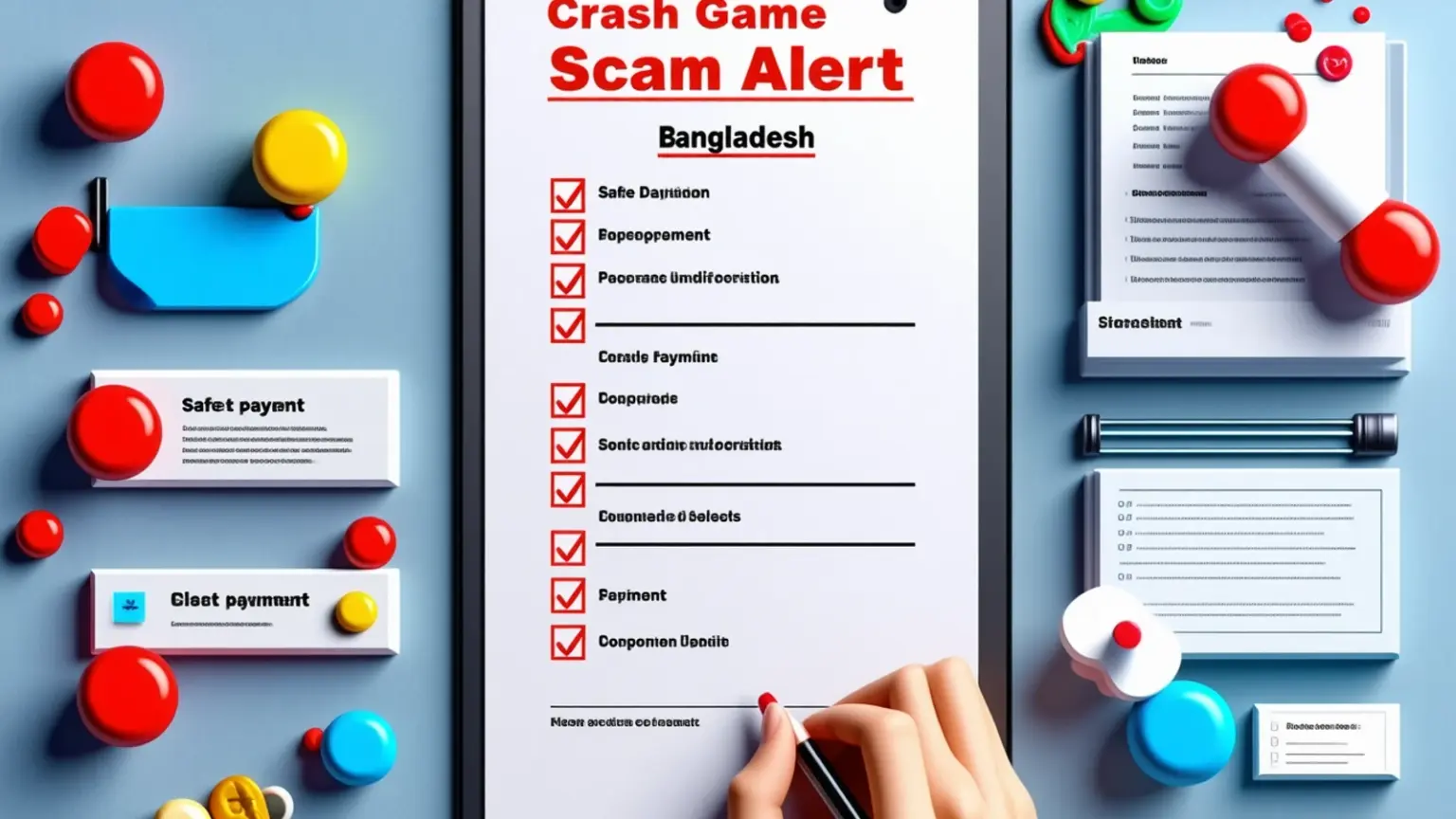 Crash Game Signal Scam Alert Bangladesh checklist interface