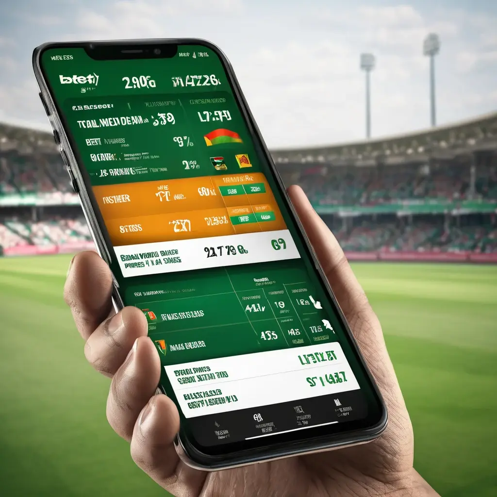 একটি কাল্পনিক ক্রিকেট বেটিং অ্যাপের ইন্টারফেস যেখানে বেট বিল্ডার ফিচারটি হাইলাইট করা হয়েছে।