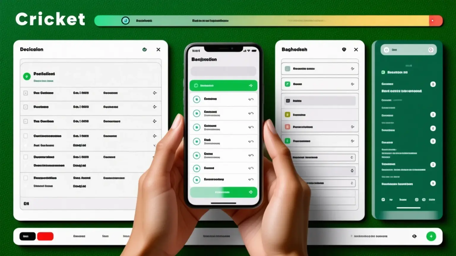 Cricket Betting App APK Bangladesh checklist interface