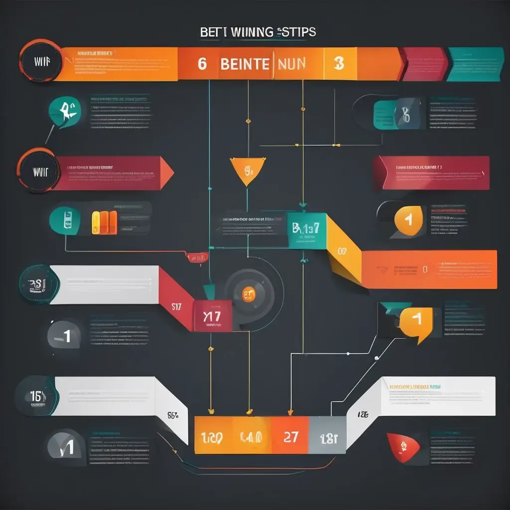 Flowchart diagram explaining the steps of D'Alembert betting system with win loss branches