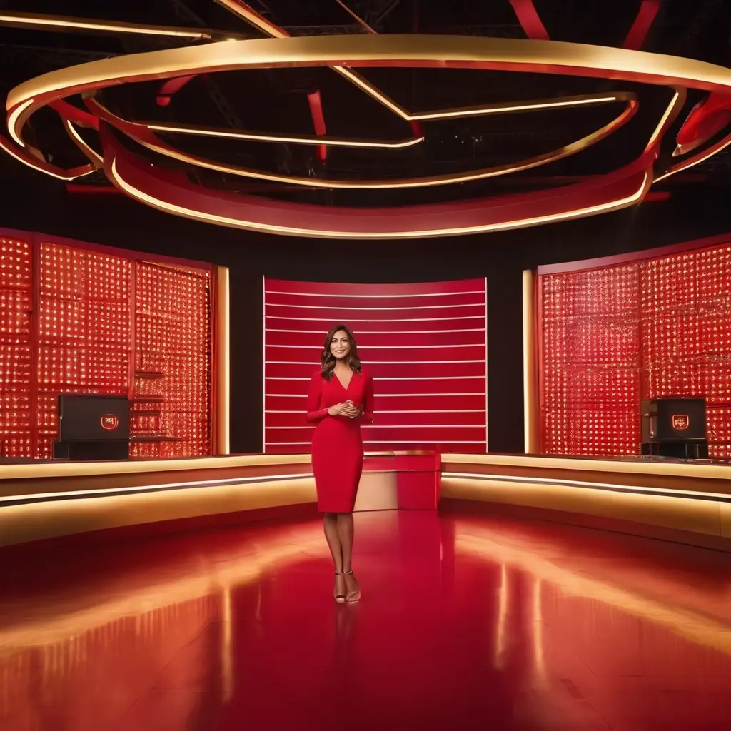 Deal or No Deal Live Studio with Host and Banker Phone