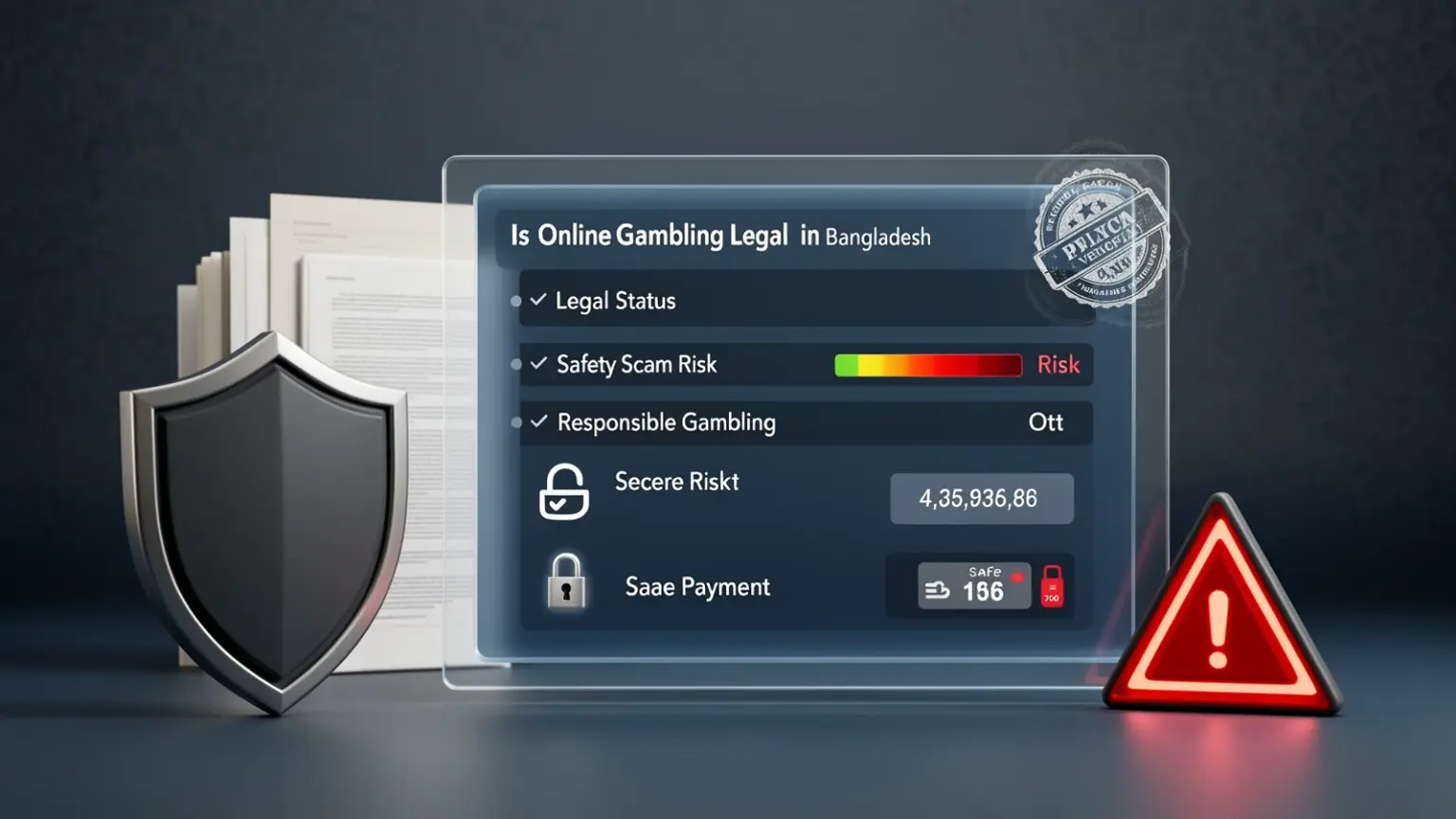 Is Online Gambling Legal in Bangladesh checklist interface
