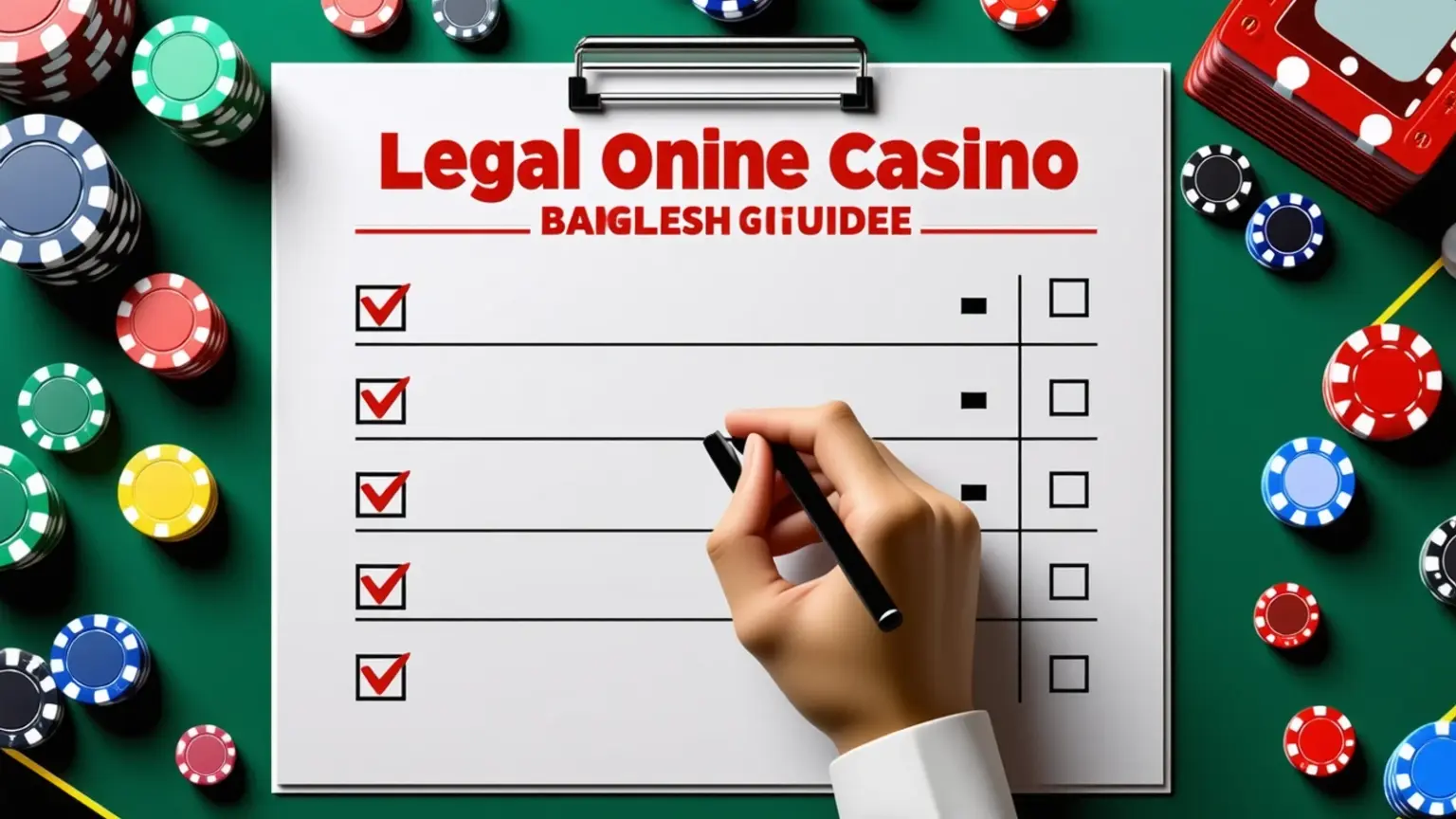 Legal Online Casino Bangladesh Guide checklist interface