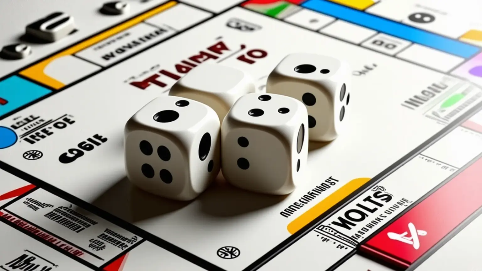 A live casino table interface representing Monopoly Live 2 Rolls vs 4 Rolls