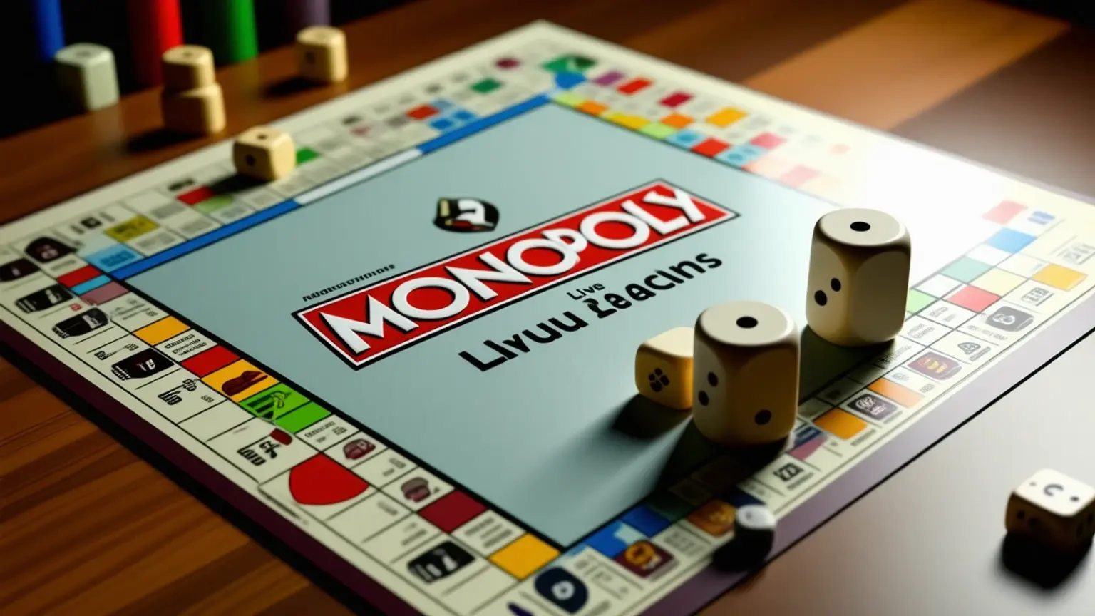 A featured visual representing Monopoly Live 2 Rolls vs 4 Rolls