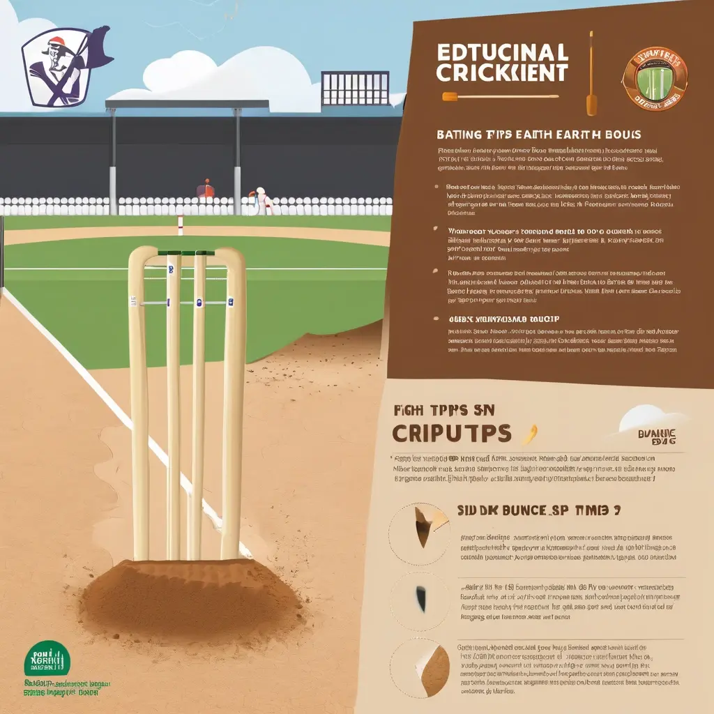 Infographic comparing dry dusty spin pitches vs green grass fast bowling pitches