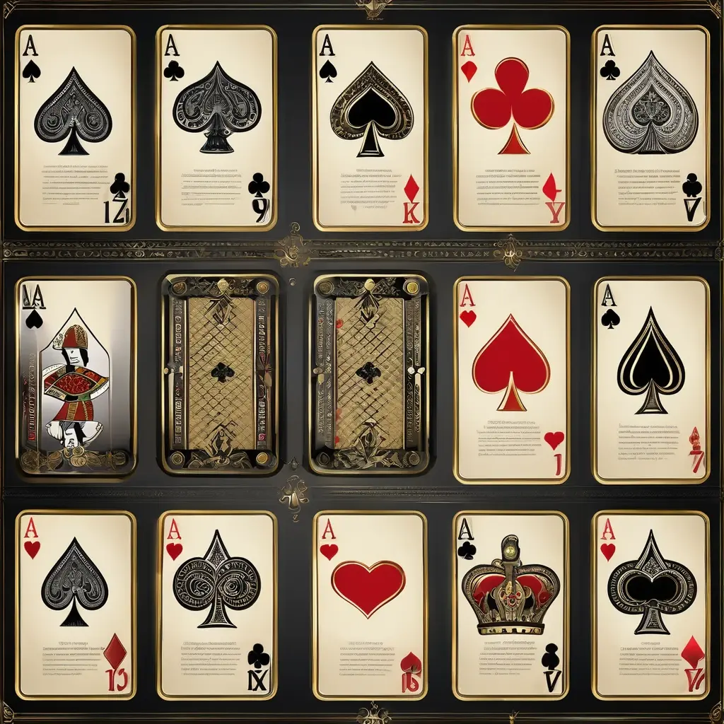 Poker Hand Rankings Chart Infographic