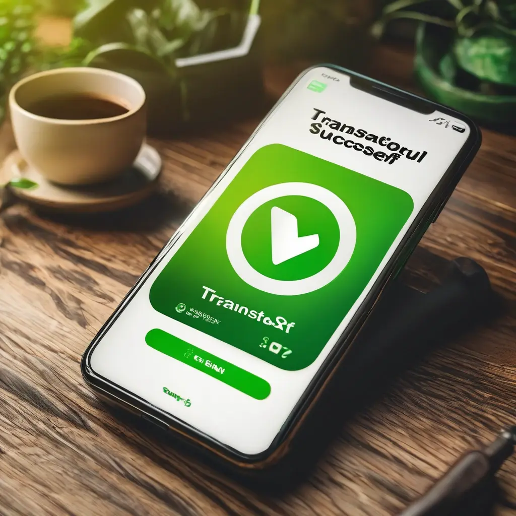 Successful transaction message on Rocket app. রকেট অ্যাপে সফল লেনদেনের বার্তা।