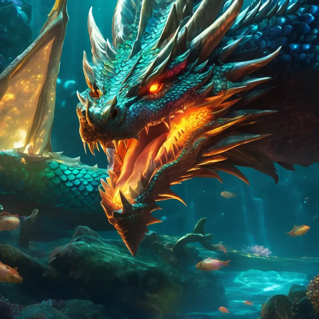 The Dragon King boss in Royal Fishing