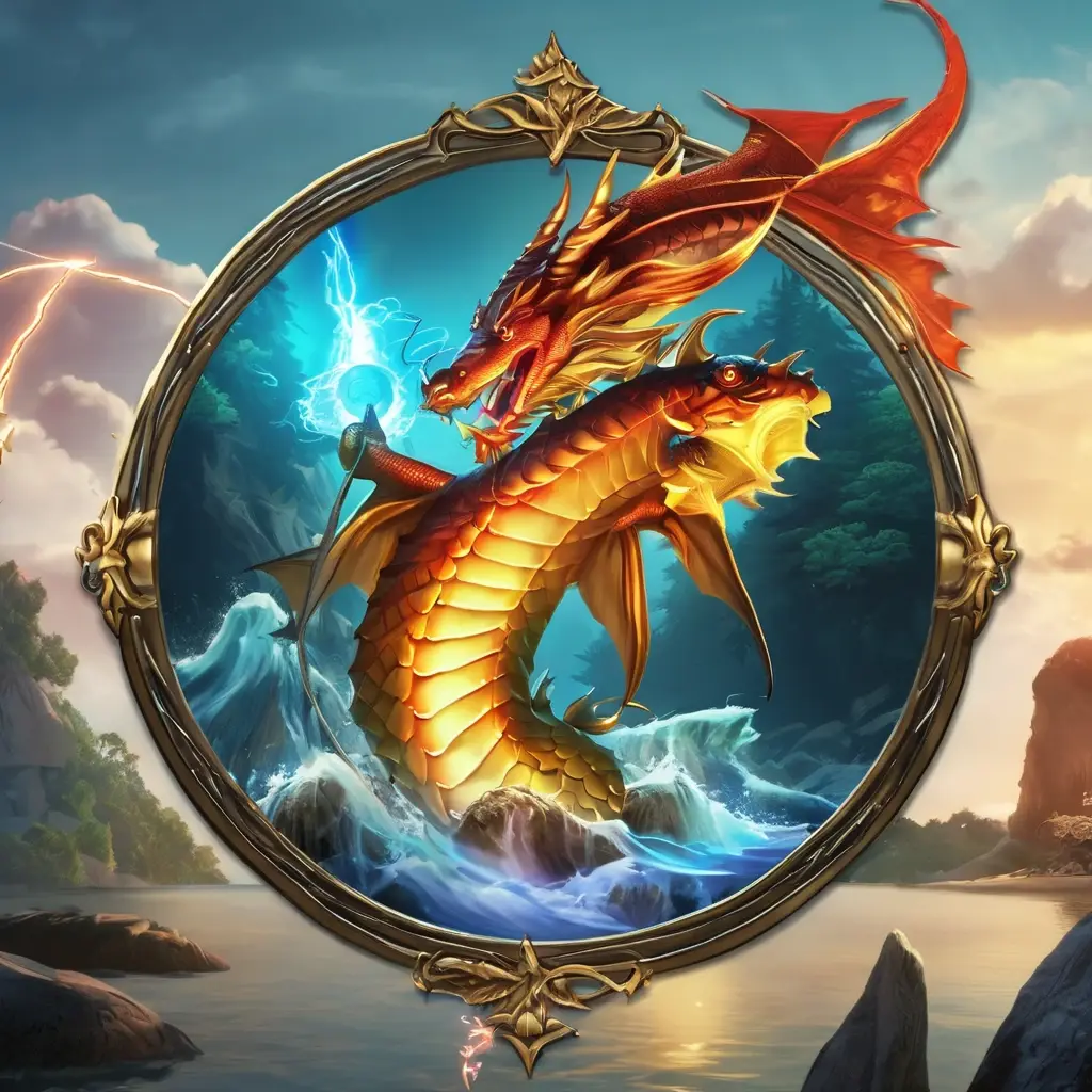 Royal Fishing gameplay showing the Summon Dragon feature