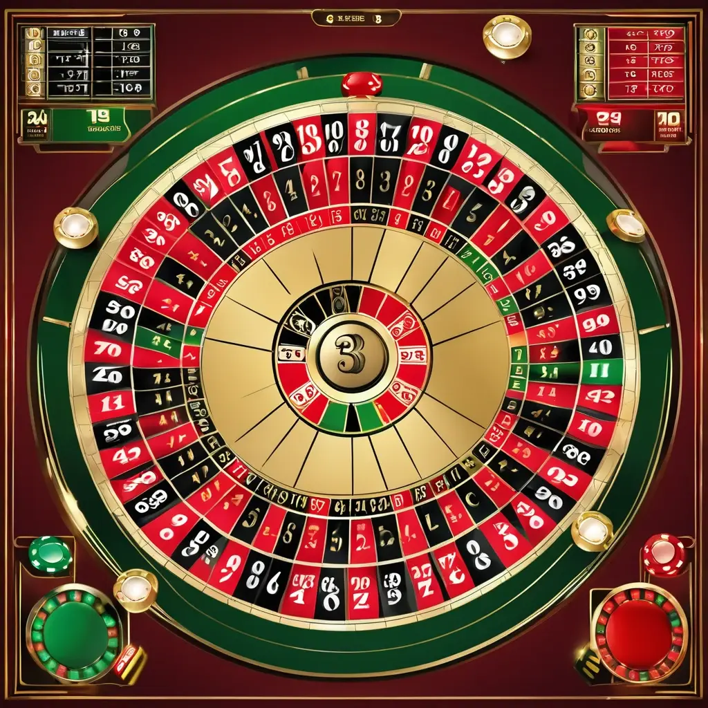Sic Bo table layout showing various betting zones