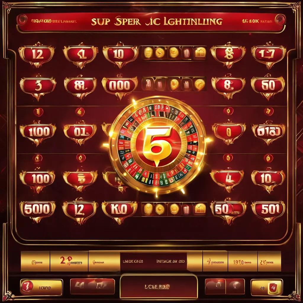 Super Sic Bo Betting Grid with Multipliers Highlighted