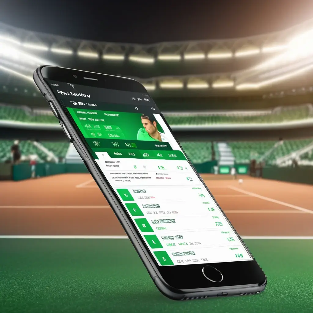 Tennis Betting Odds Interface