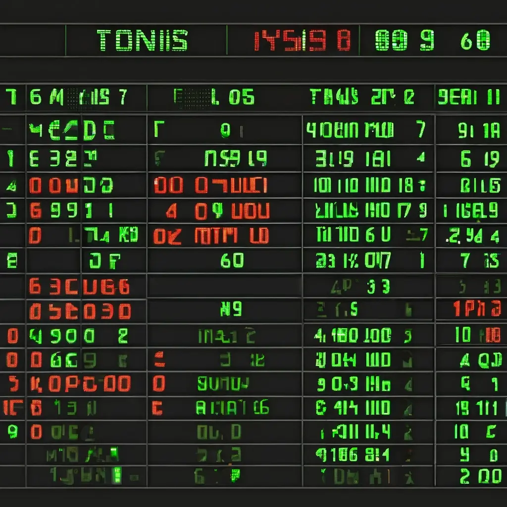 Tennis Scoreboard Example