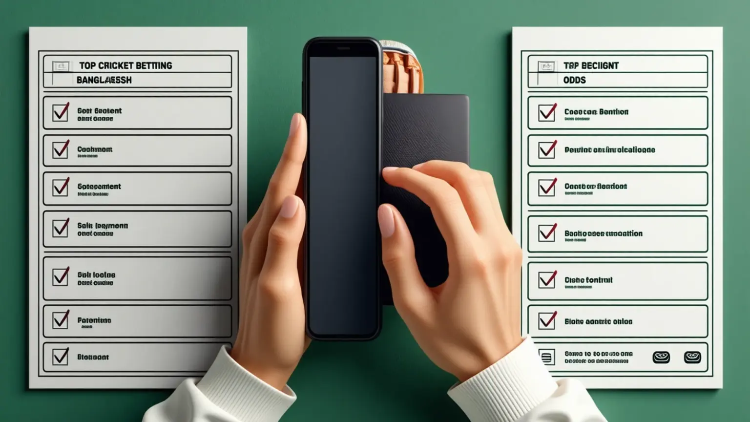 Top Cricket Betting Apps Bangladesh checklist interface