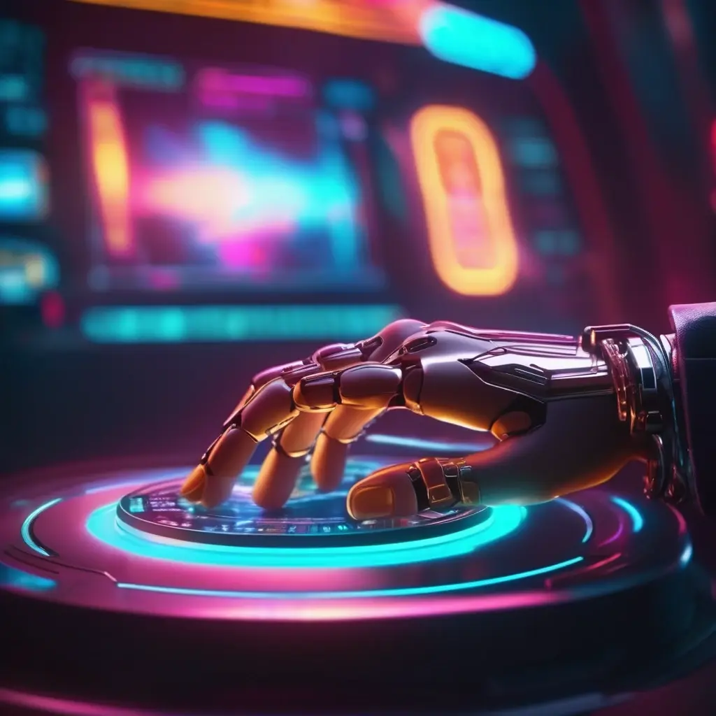 Digital dashboard showing an automated trading bot configuration with green success indicators