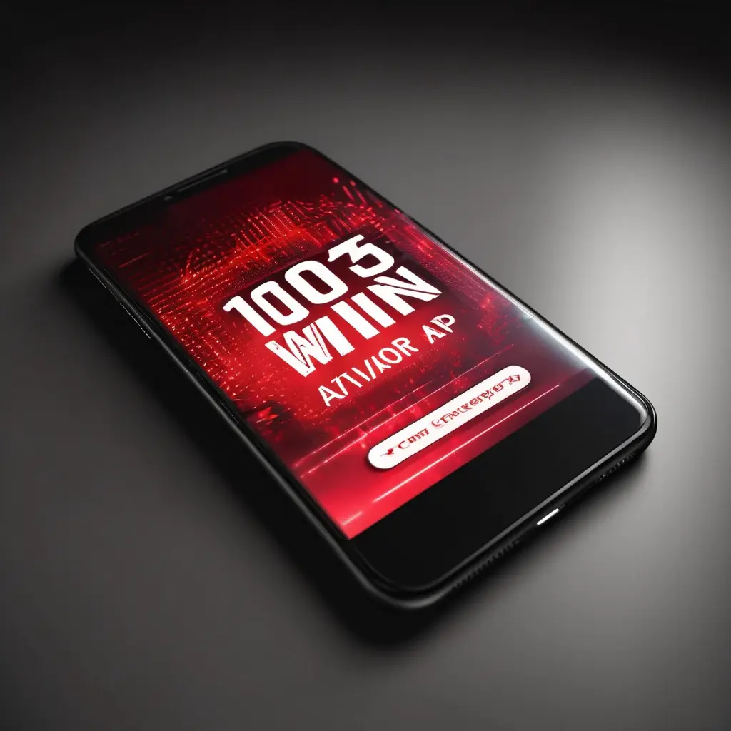 Hacker holding a phone with 'Aviator Predictor' app showing fake 100% win rate, red warning sign overlay