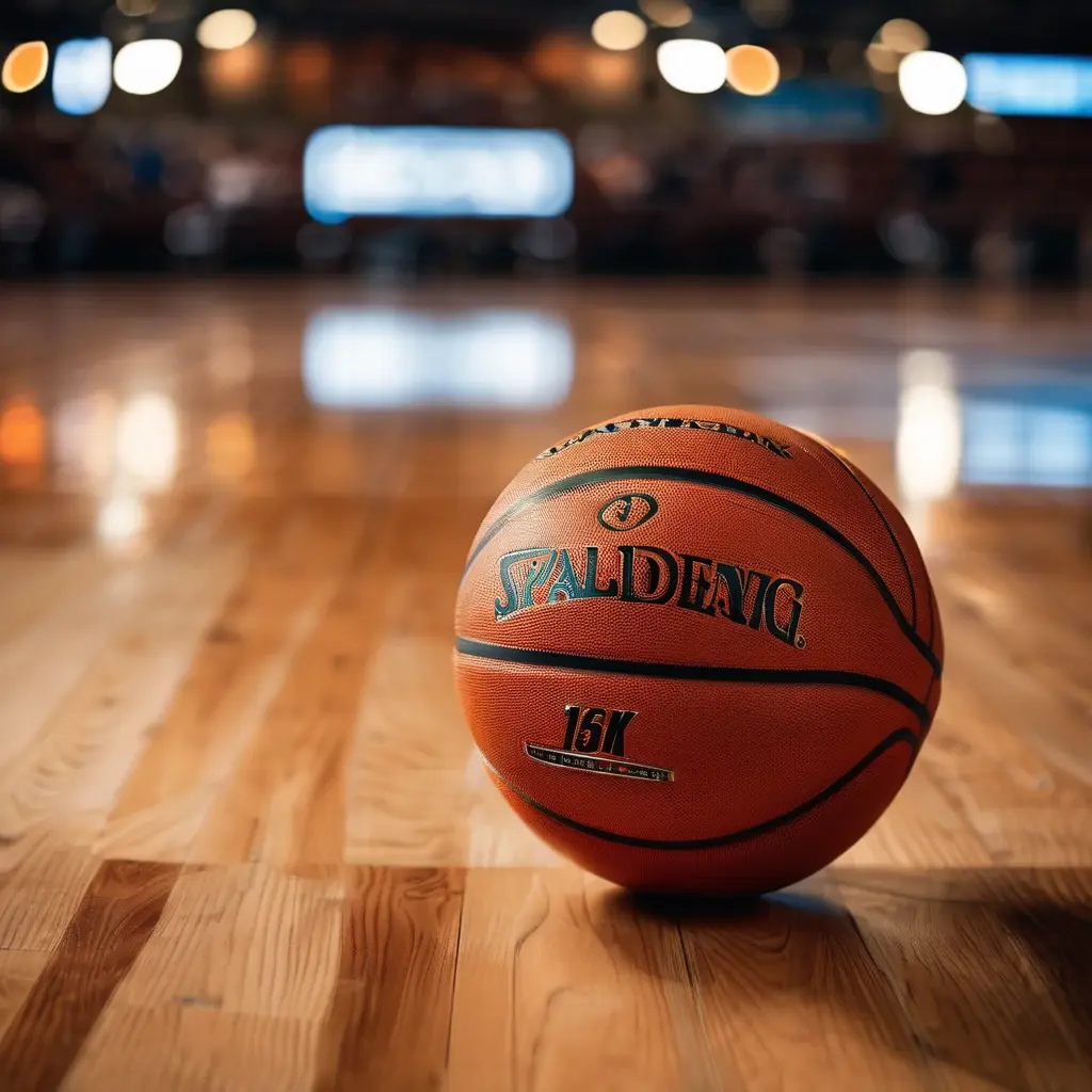 বাস্কেটবল হুপ এবং বল