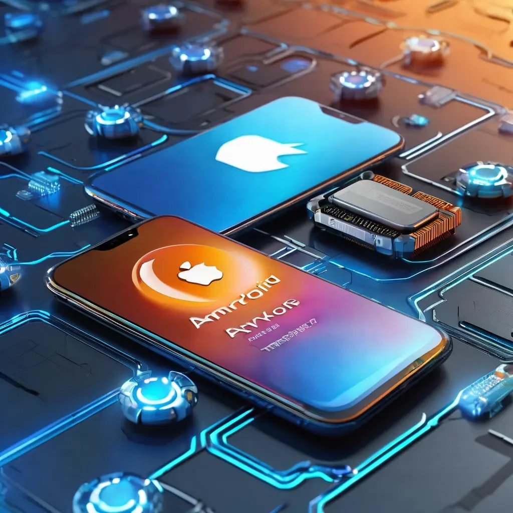 Comparison of low-end and high-end smartphones running gambling app