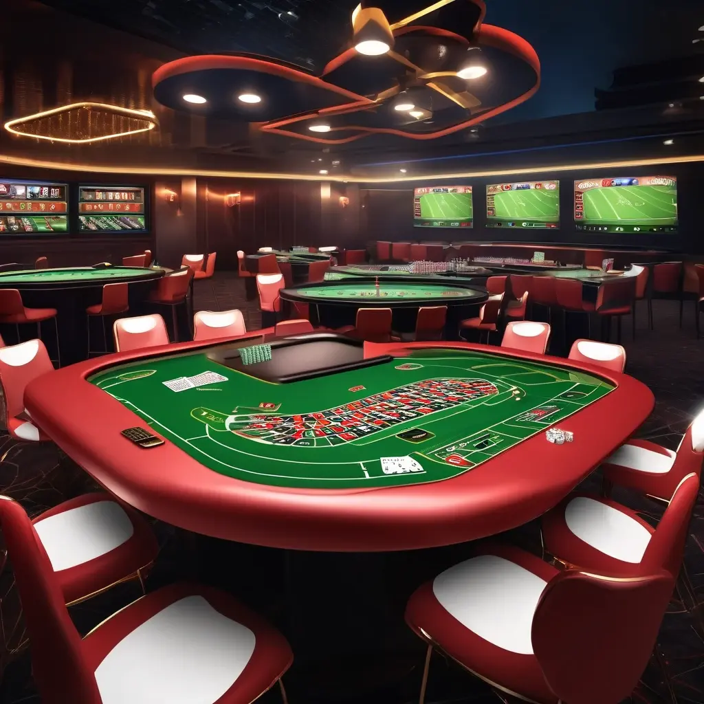 Live Football Studio table with Home and Away betting options