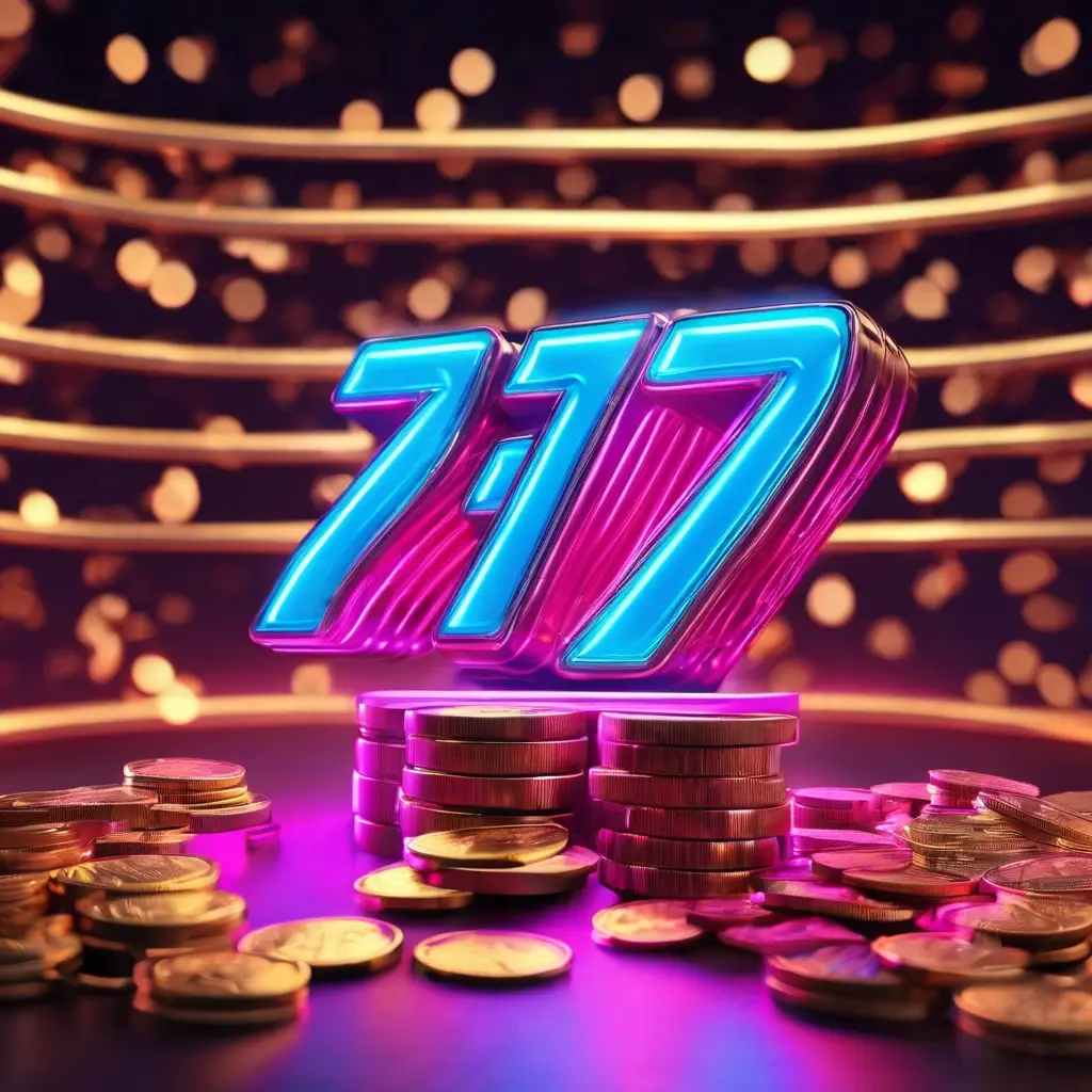 Futuristic digital grid showing the number 117,649 glowing in neon, representing Megaways winning potential