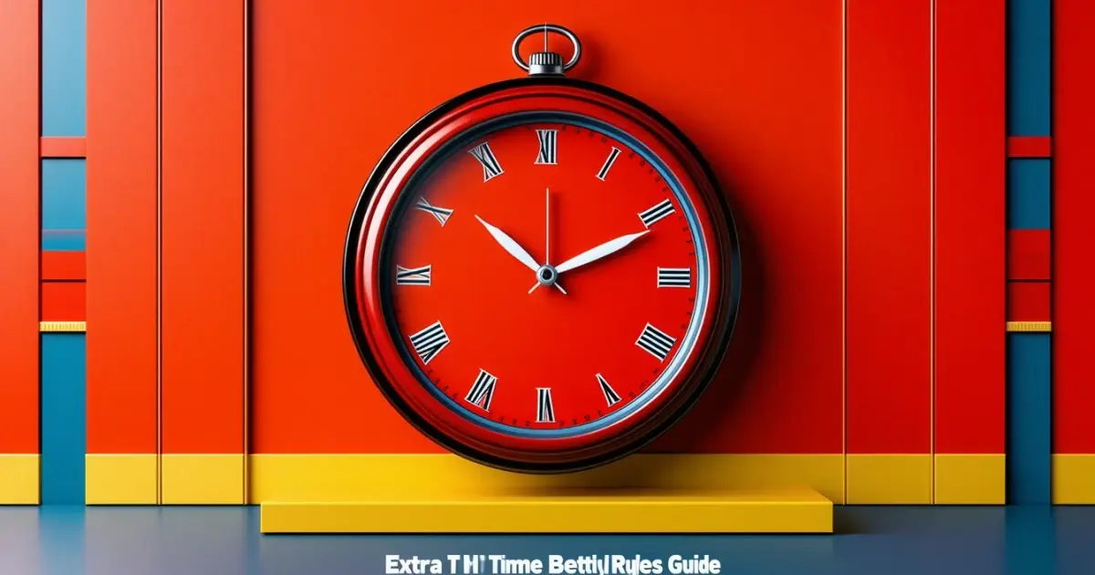 Extra Time Betting Rules Guide visual for BoroJeet readers