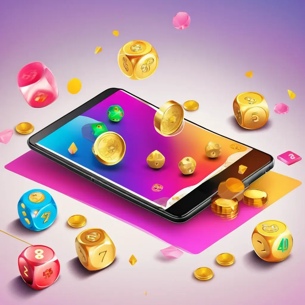 লুডু বোর্ডের উপর টাকার কয়েন এবং একটি স্মার্টফোন, যা লুডু বেটিং এর প্রতীক।