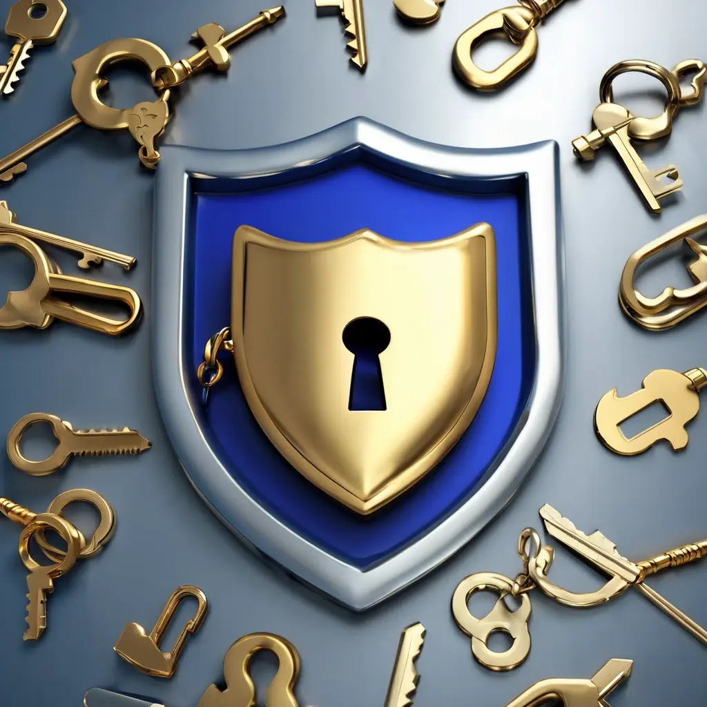 একটি তালা এবং চাবি, সাথে পাসওয়ার্ড রিসেট স্ক্রিন, যা অ্যাকাউন্ট পুনরুদ্ধারের প্রতীক।