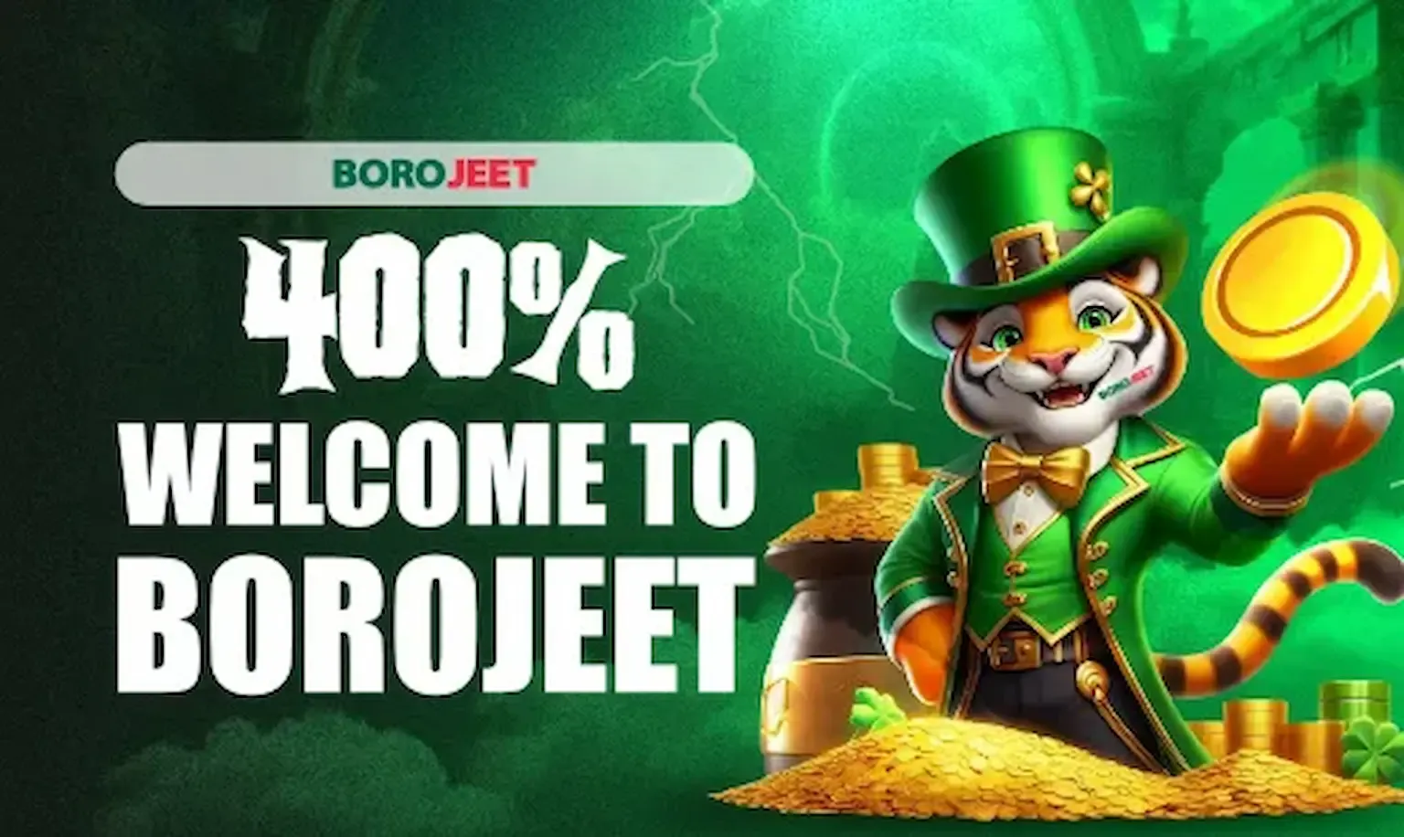 BoroJeet স্বাগতম বোনাস: 400% বোনাস পান!