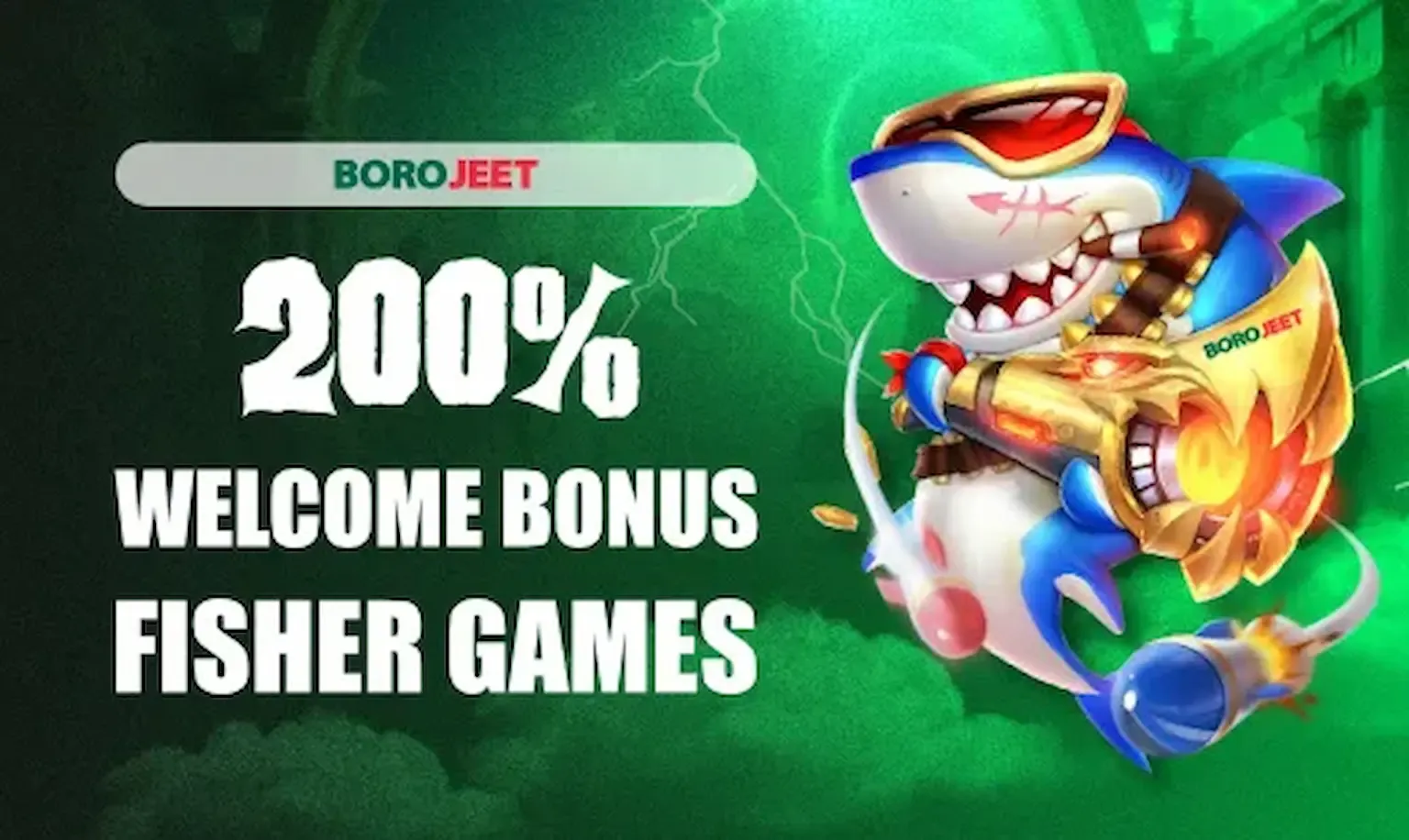 স্বাগতম Fisher বোনাস: 200% পর্যন্ত!