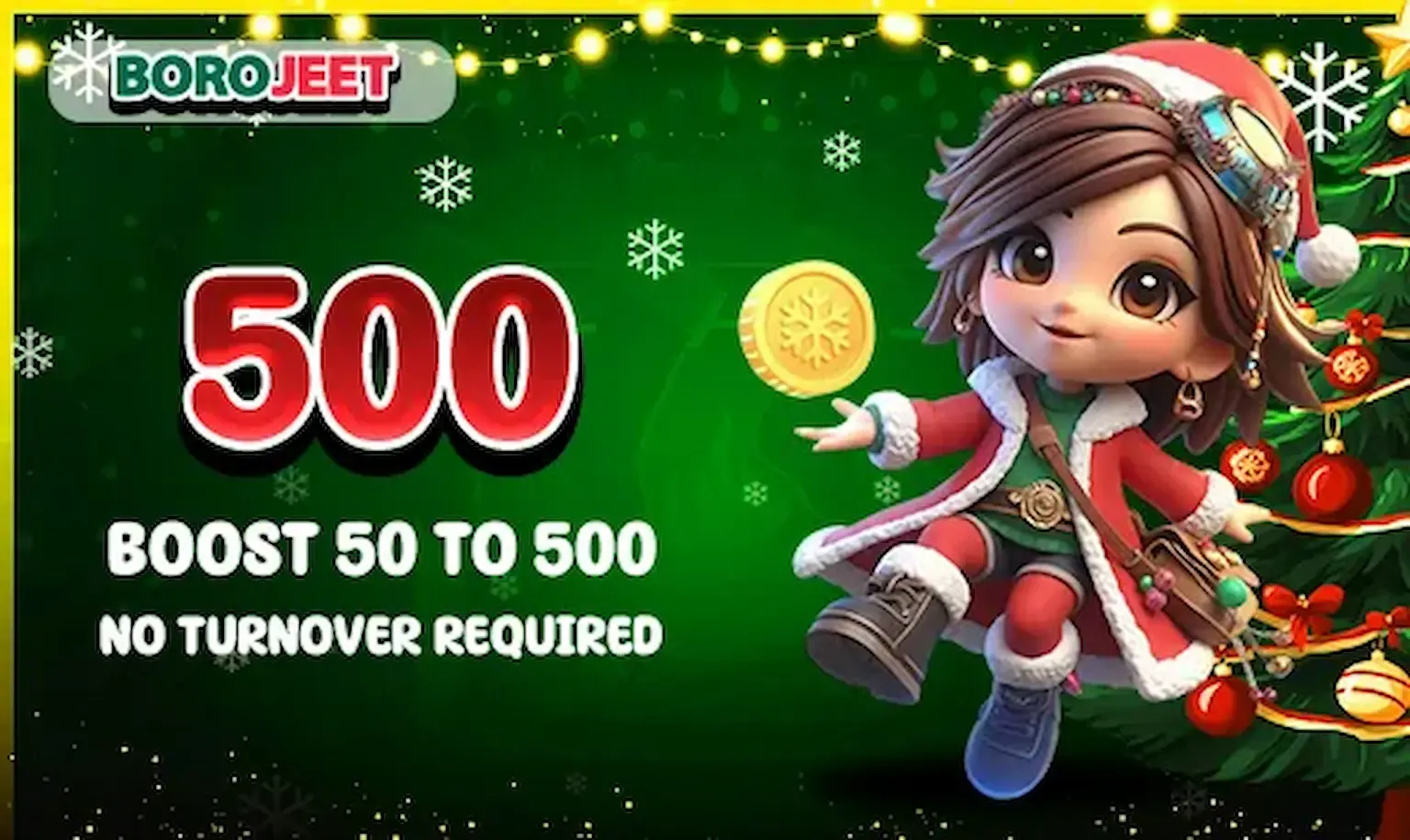 Win 500 Daily! (Boost 50 to 500)